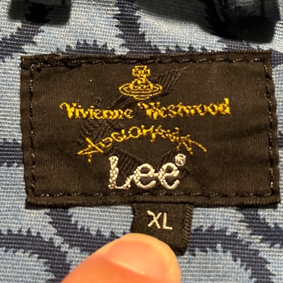 RARE VIVIENNE WESTWOOD X LEE "HIPPIE WAISTCOAT" DENIM PATCH VEST I - Picture 9 of 15